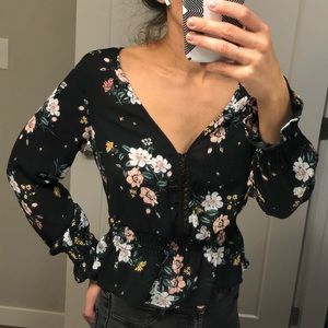 Floral blouse